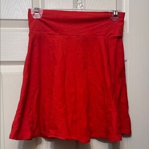 Forever 21 Vibrant Red Mini Skirt